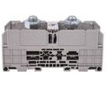 WFF Series Dark Beige DIN Rail Terminal Block, 25 240mm², Single-Level, Bolt Termination